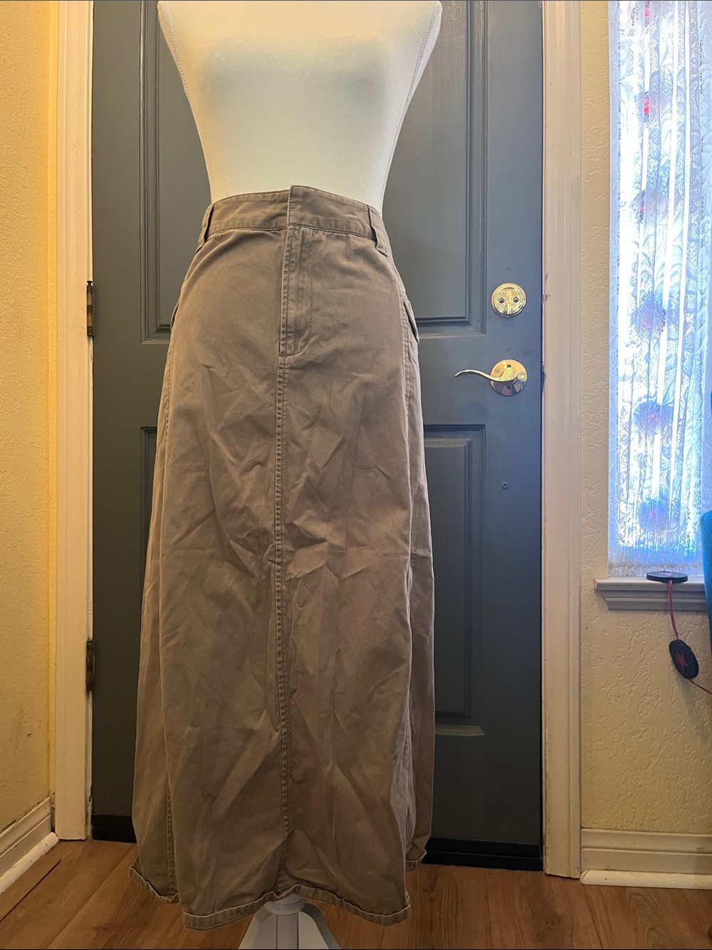 Eddie Bauer Beige Casual Skirt